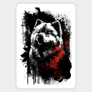 Chow Chow Portrait Sticker